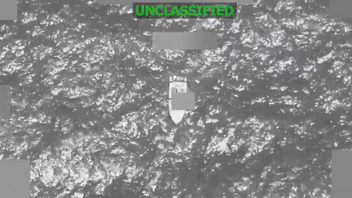 strike on a suspected drug-trafficking vessel