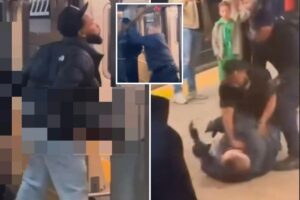 MTA operator left with brutal injuries in vicious attack by rider who spat at him in the Bronx MTA operator left with brutal injuries in vicious attack by rider who spat at him in the Bronx