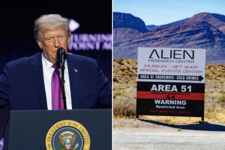 Trump says first releases from Pentagon UFO study will come out ‘very, very soon’