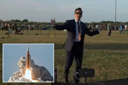 Online nutters demand Artemis II reporter ‘touch grass’ to prove launch isn’t fake
