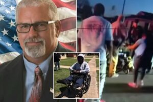 Newly appointed Arkansas police chief resigns after slapping man in wheelchair in viral video Newly appointed Arkansas police chief resigns after slapping man in wheelchair in viral video