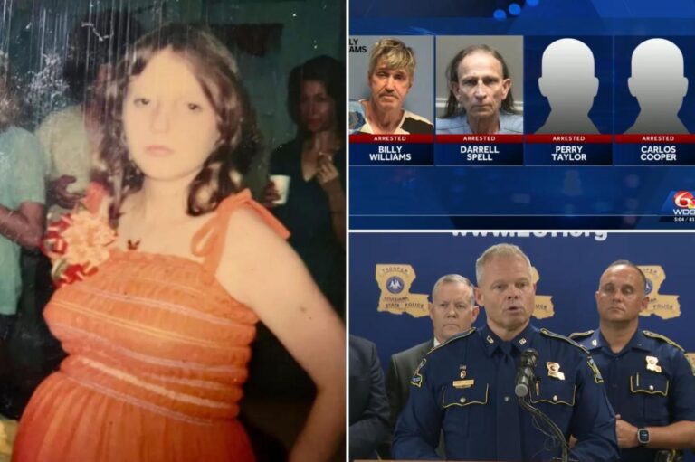 Podcast helps Louisiana police arrest 4 suspects in decades-old murder of teen girl Roxanne Sharp