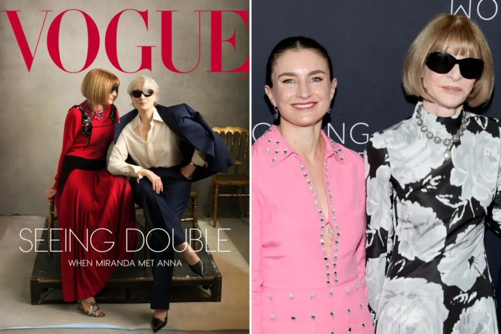 Why Anna Wintour really decided to pull a power move and put herself on the cover of Vogue, alongside Meryl Streep