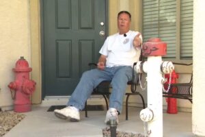 Las Vegas veteran pushes back after HOA reportedly targeted front yard hydrant display: ‘The last straw’