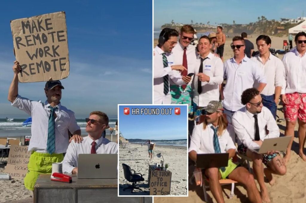 Remote workers descend on San Diego for massive beach meet up — then the city ruined everything
