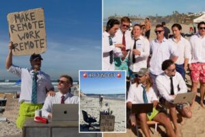 Remote workers descend on San Diego for massive beach meet up — then the city ruined everything