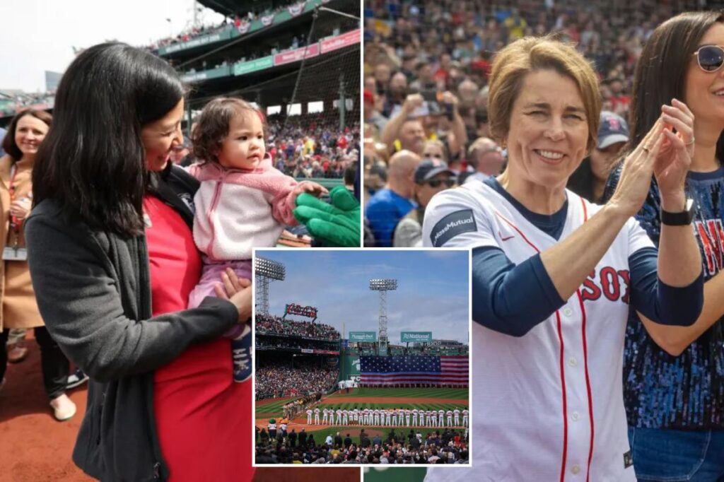 Democrat Gov. Maura Healey, Boston Mayor Michelle Wu booed at Red Sox home opener Democrat Gov. Maura Healey, Boston Mayor Michelle Wu booed at Red Sox home opener