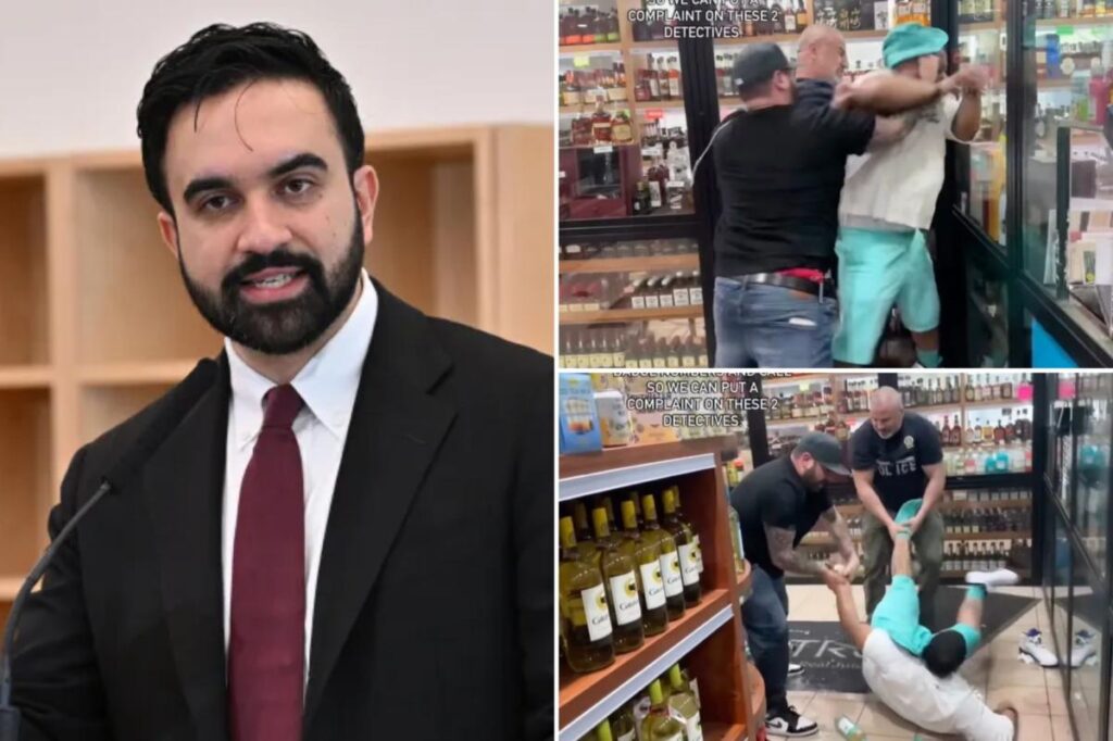 Mamdani faces outrage over response to viral police beatdown: ‘All he’s doing is smiling’