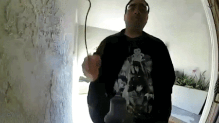 California homeowner confronts intruder with shovel after man allegedly breaks in asking for daughter