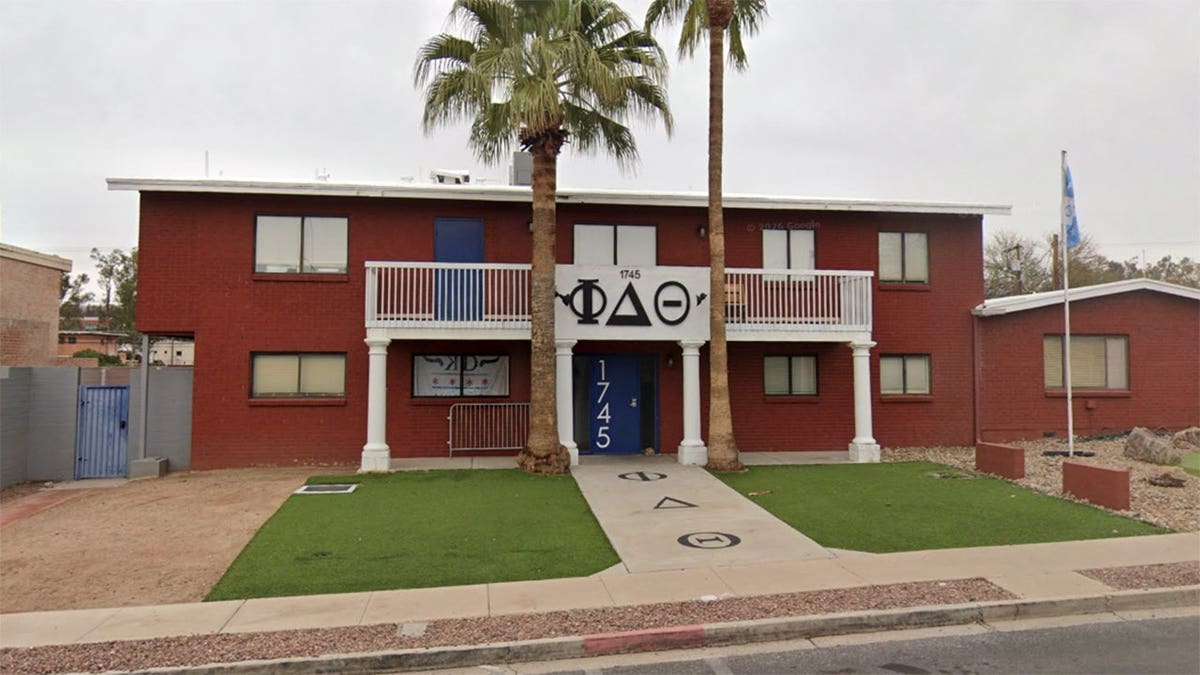 University of Arizona Phi Delta Theta fraternity house exterior