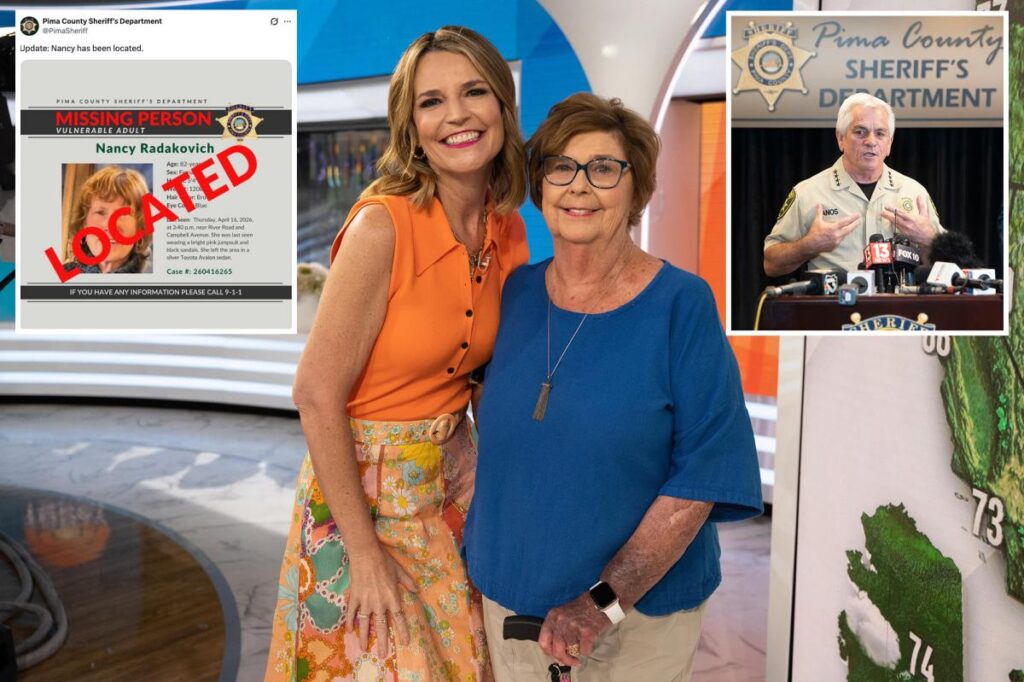 Pima County sheriff dept. reamed for misleading ‘Nancy has been located’ — as Nancy Guthrie remains missing