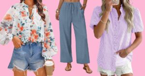 Santorini Is Calling! These Loose and Slimming Pieces Nail the Dreamy Style — From Santorini Is Calling! These Loose and Slimming Pieces Nail the Dreamy Style — From