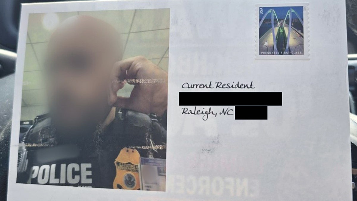 Raleigh ICE agent standing outdoors in uniform