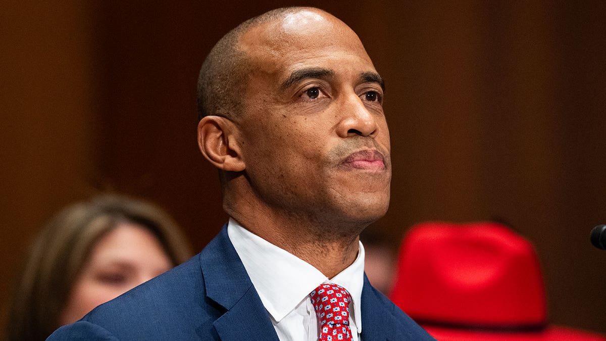 Secretary of Housing and Urban Development nominee Scott Turner testifying at Senate Banking Housing and Urban Affairs Committee