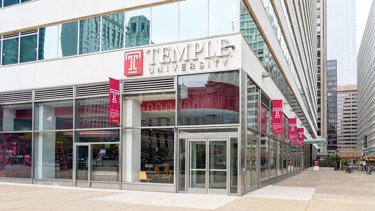 Temple University campus buildings in Philadelphia