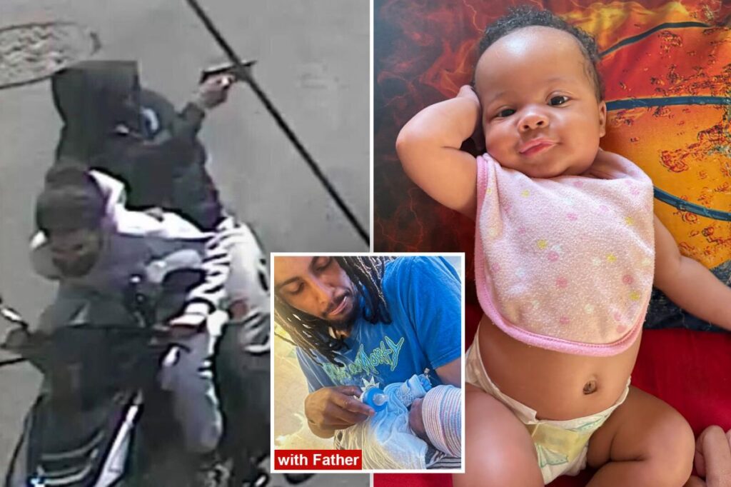Thug accused of killing 7-month-old girl in stroller confessed he was aiming gun at her dad: court docs