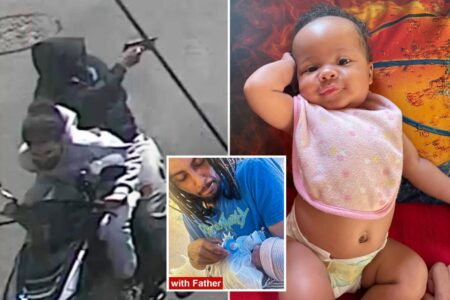 Thug accused of killing 7-month-old girl in stroller confessed he was aiming gun at her dad: court docs