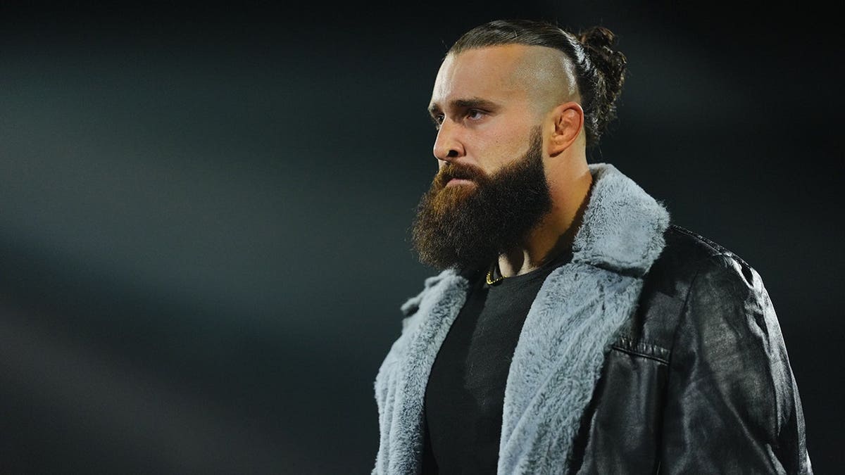 Tony D'Angelo standing in the wrestling ring at WWE Performance Center