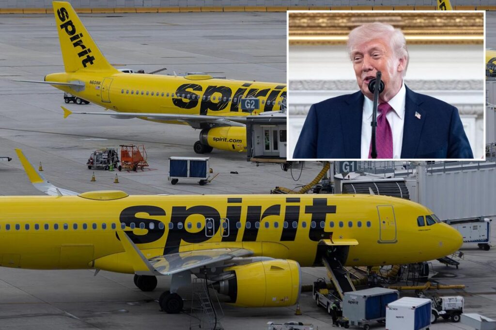 Spirit Airlines nears deal to be rescued after Trump urges someone to buy bankrupt carrier