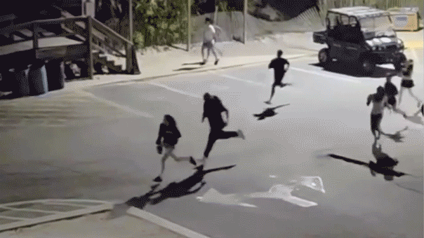 WATCH: Tybee Island teen takeover erupts in panic after police say gunfire broke out along the pier WATCH: Tybee Island teen takeover erupts in panic after police say gunfire broke out along the pier