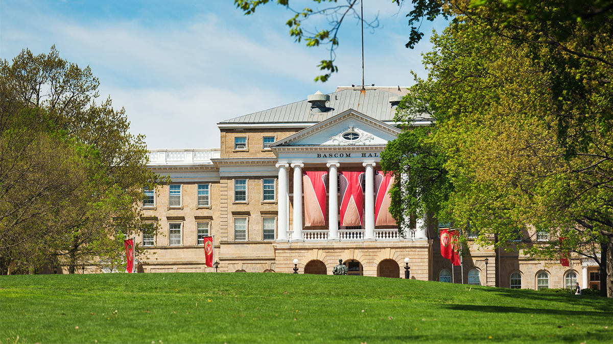 Bascom Hall building on the University of Wisconsin-Madison campus