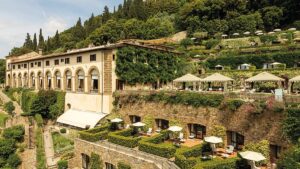 Luxurious Villa San Michele hotel reopens above Florence