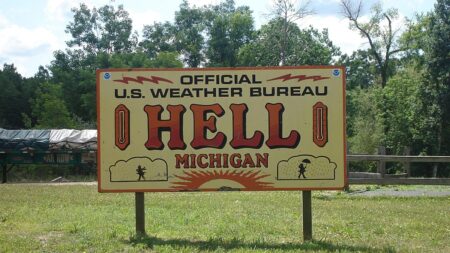 Escape to Hell: Michigan’s devilish tourist hotspot is up for sale