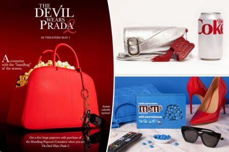‘The Devil Wears Prada 2’ marketing mania turns popcorn and Diet Coke into haute couture