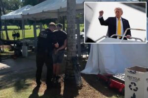 Unruly man nabbed by Secret Service at Trump’s Florida golf course a week after Correspondents’ shooting