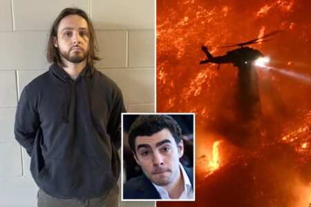 Alleged Palisades arsonist became ‘fixated’ with Luigi Mangione, started blaze ‘out of resentment of the rich’: prosecutors