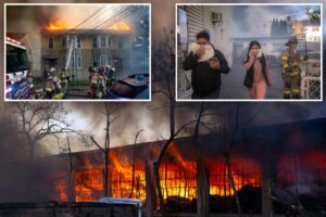 Possible cause revealed in ‘12- to 14-alarm’ warehouse fire in leafy NJ town that left police without power: ‘Staring into hell’