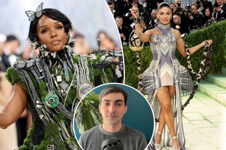 Exclusive | Meet the Met Gala design engineer who adorned Janelle Monáe’s costume with mesmerizing robo-butterflies