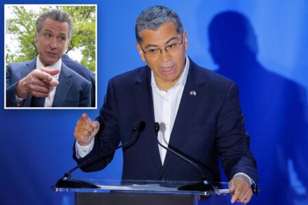 Gavin Newsom’s ‘dark horse’ governor favorite Xavier Becerra brutally mocked behind the scenes