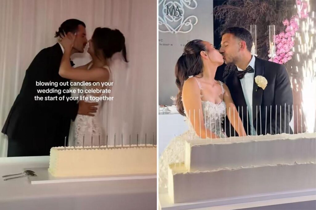 Sweet wedding trend has couples putting a new twist on a matrimonial tradition