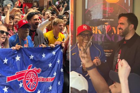 Zohran Mamdani rubs elbows with Spike Lee to cheer on English soccer team in NYC