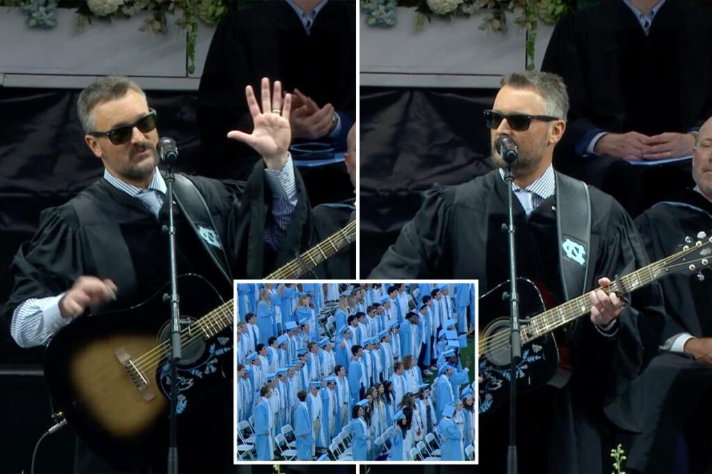 Eric Church delivers ‘greatest commencement speech ever’ in viral address to University of North Carolina graduates
