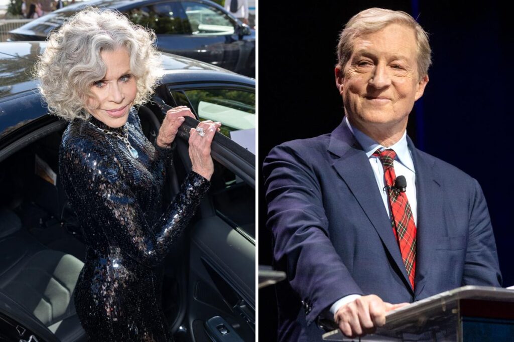 Exclusive | Tom Steyer shelled out 0K to Jane Fonda PAC before landing her endorsement Exclusive | Tom Steyer shelled out 0K to Jane Fonda PAC before landing her endorsement