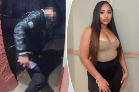 Uber Eats driver caught stomping on customer’s food outside her front door: ‘I thought a fox got to it’