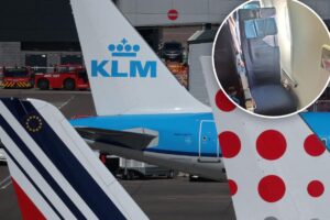 Angry KLM passenger ticked off for being assigned seat that’s crazy narrow: ‘A seat for ants?’