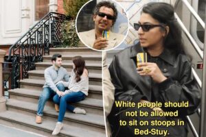 ‘Subway Takes’ sparks outrage as guest jokes that white people should be banned from sitting on stoops in Brooklyn