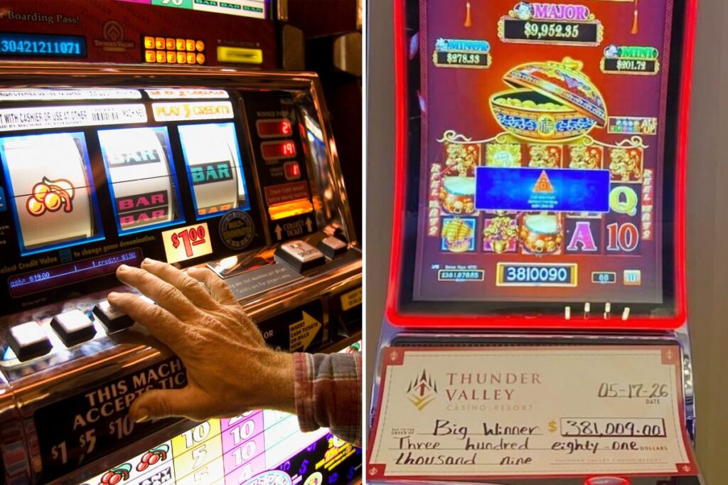 California gambler hits staggering jackpot on 10-cent slot machine