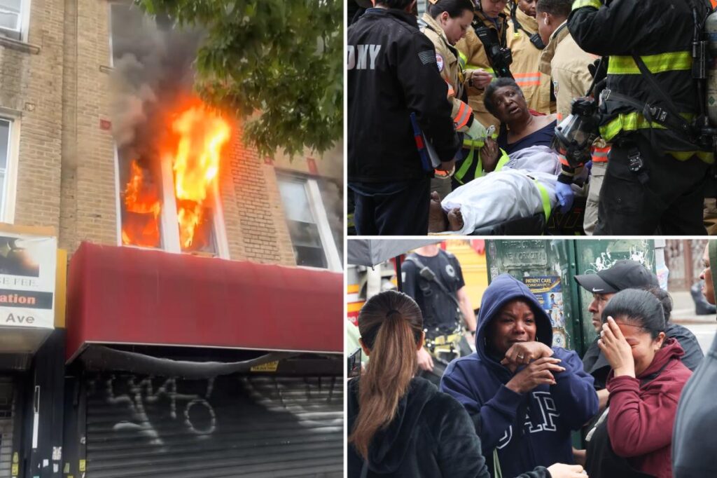 Elderly woman, son killed in NYC blaze after neighbors hear loud argument Elderly woman, son killed in NYC blaze after neighbors hear loud argument