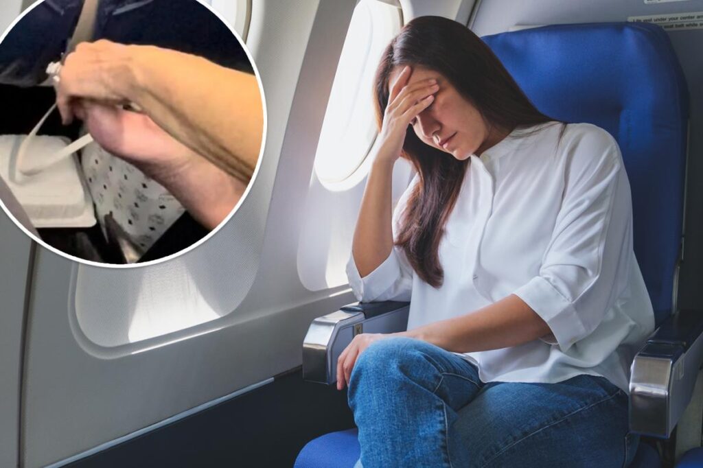 Passenger disgusted by seatmate’s gross act on packed flight: ‘I hate people’ Passenger disgusted by seatmate’s gross act on packed flight: ‘I hate people’