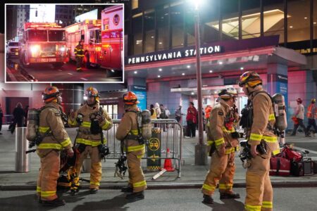 Amtrak train catches fire, 2 seriously injured as Penn Station service is disrupted Amtrak train catches fire, 2 seriously injured as Penn Station service is disrupted