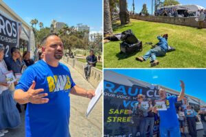 Council candidate living out of RV in crime-ridden MacArthur Park to expose city’s failures