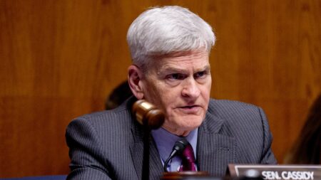 Trump calls Sen Bill Cassidy ‘very disloyal’ and urges Louisiana voters to replace him over nominee fight