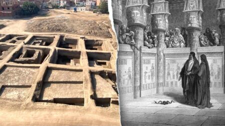 Archaeologists uncover massive artifact depicting pharaoh thought to have challenged Moses in Exodus