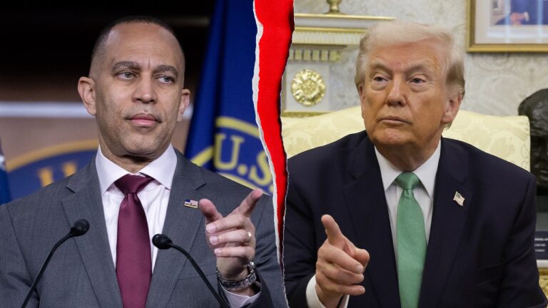 House minority leader mocks Trump with ‘Jeffries Derangement Syndrome’ jab