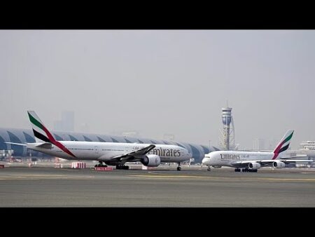 Euronews journalist reports Emirates flight to Dubai held at Heathrow during UAE air strikes