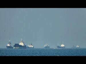 Trump says Iran has ‘taken some shots’ but caused little damage in Strait of Hormuz